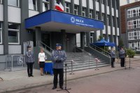 Słowa przemowy kierowane przez Komendanta Wojewódzkiego Policji w Katowicach