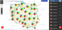 Krajowa interaktywna mapa dotycząca zagrożenia bezpieczeństwa