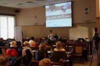 Wystąpienie pani Aleksandry Kruszyńskiej z Ośrodka Metodyczno – Edukacyjnego Metis w Katowicach