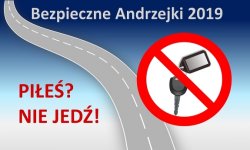 Bezpieczne Andrzejki 2019 plakat akcji